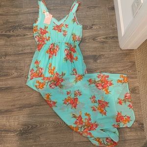 NWT floral maxi dress
